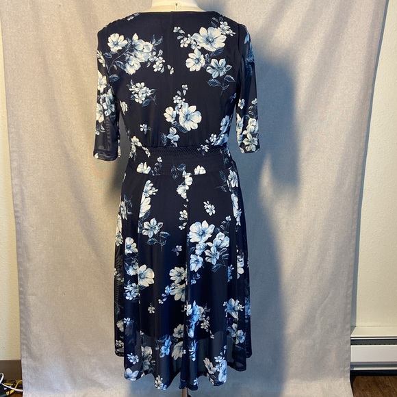 Enfocus Studio Dress Floral Print Dress Size 10 - Picture 2 of 6